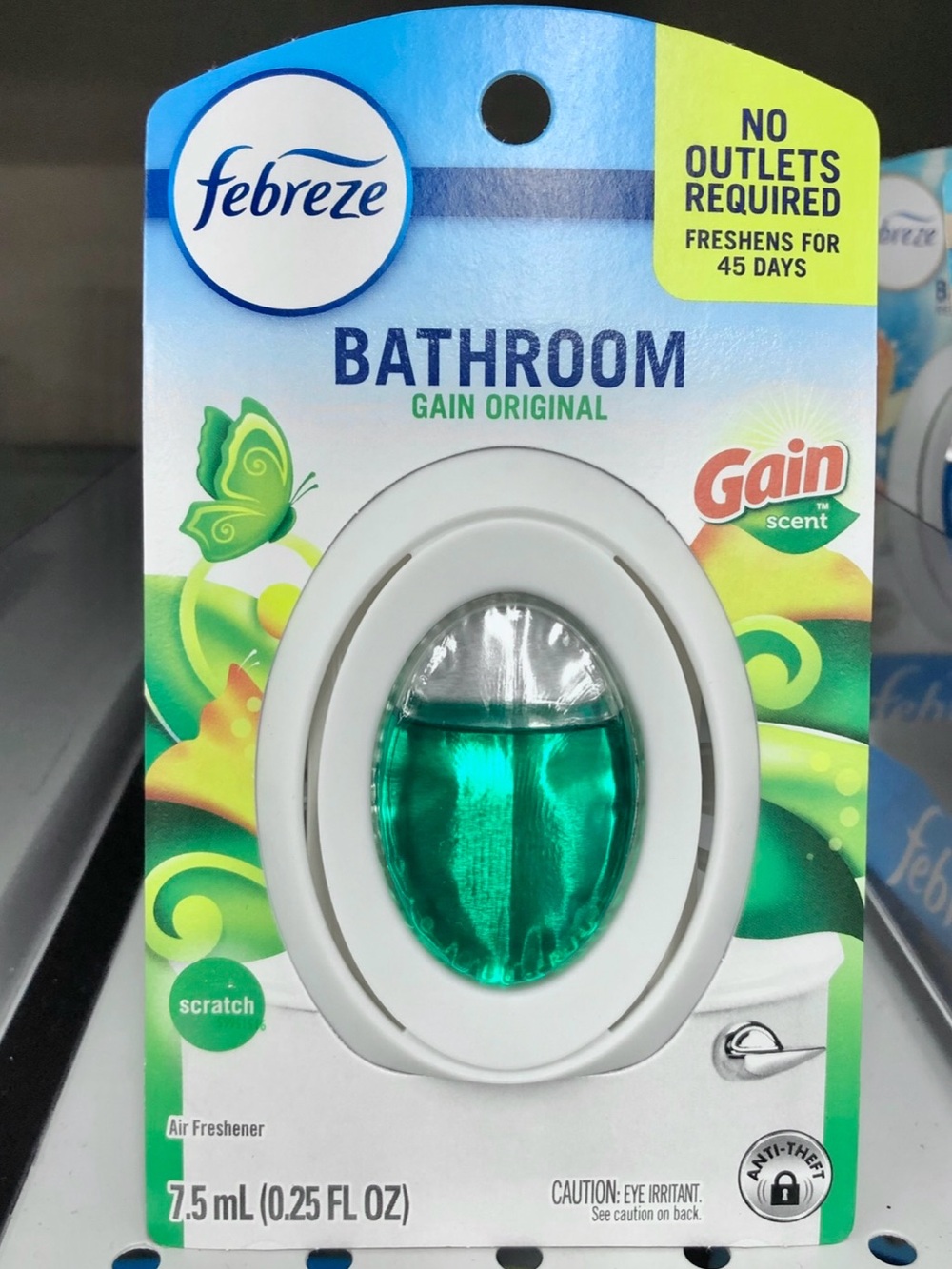 🌶️$5🌶️ NEW FEBREZE Air Freshener Small Spaces, 1 Count, Gain Original